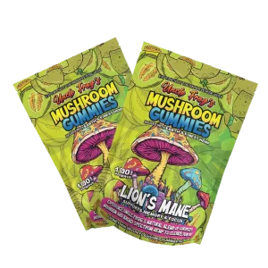 2 X Lion's Mane Mushroom Gummies Infused Hemp